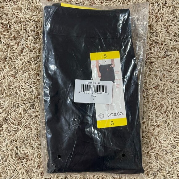 S.C. & CO. Women's Tummy Control Skort Black, Size Small (New) - Picture 5 of 16